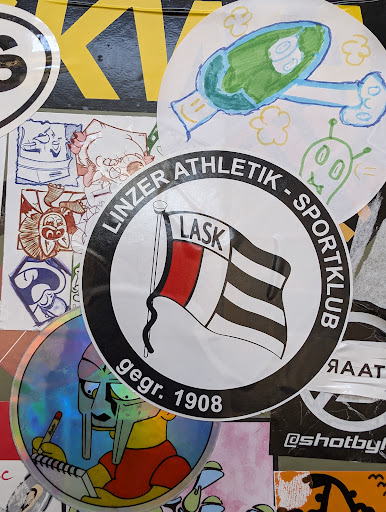 Street sticker 5 ATHLETIK SPORTKLUB LASK LINZER RAAT gegr. 1908 @shotbyl