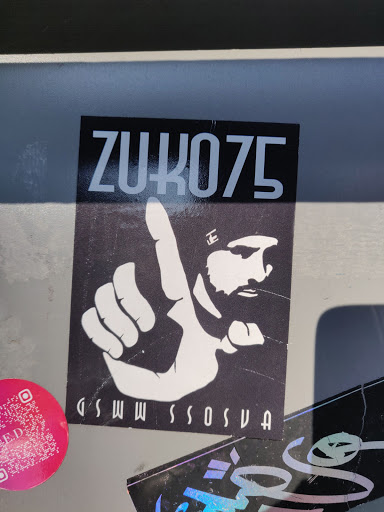 Street sticker ZUK075 GSWW SSOSVA