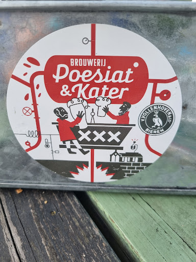 Street sticker BROUWERIJ Poesiat &amp;Kater م BIEREN XXX