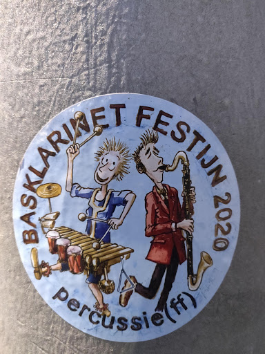 Street sticker BASKLARINETT FESTIJN 2020