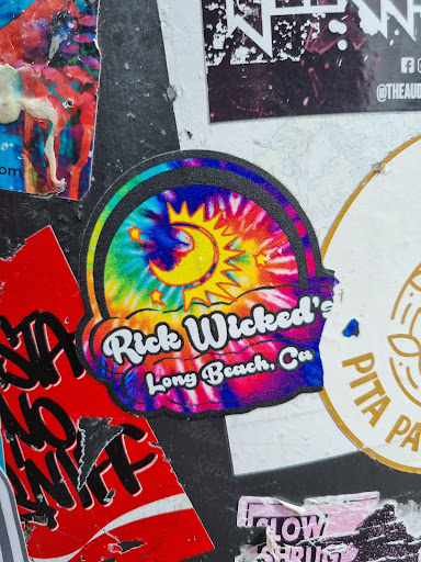 Street sticker f @THEAUD om STA Rick Wicked's Long Beach, Ca PITA PA INKF NO OLOW SHRIKE