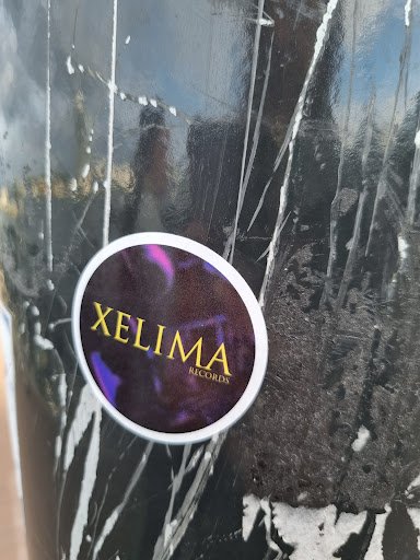 Street sticker Amsterdam XELIMA RECORDS