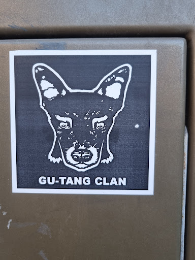 Street sticker GU-TANG CLAN