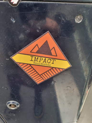 Street sticker IMPACT Boulderhal