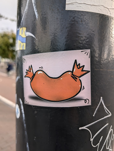 Street sticker Amsterdam 