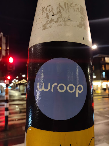 Street sticker UNKA wroop