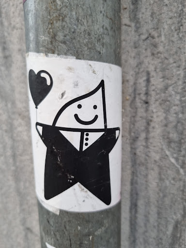 Street sticker Amsterdam 