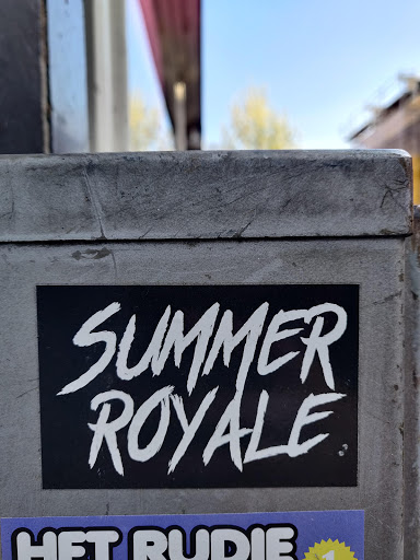 Street sticker SUMMER ROYALE НЕТ RUDIE