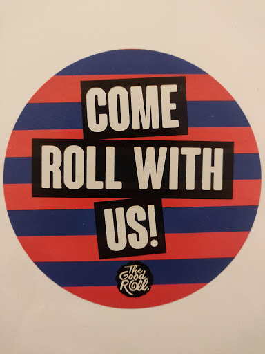 Street sticker COME ROLL WITH US! Roll.