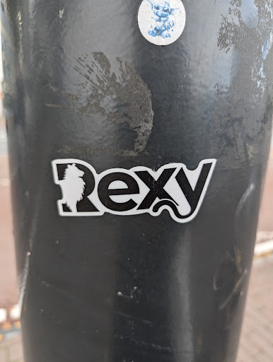 Street sticker Amsterdam Dexy