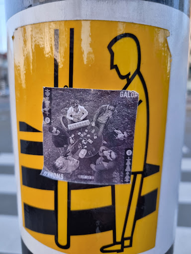 Street sticker GALOR