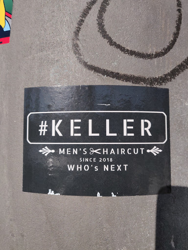 Street sticker Amsterdam MEN'S &lt;HAIRCUT SINCE 2018 WHO's NEXT