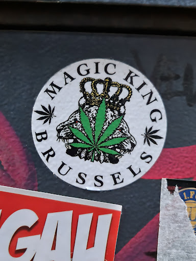 Street sticker MAGIC KING 1.F