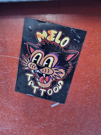 Street sticker MELO TATTOOIA