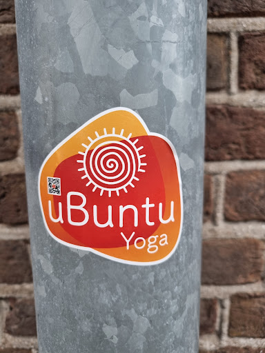 Street sticker Amsterdam uBuntu Yoga