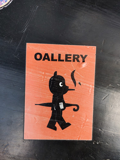 Street sticker OALLERY ERY