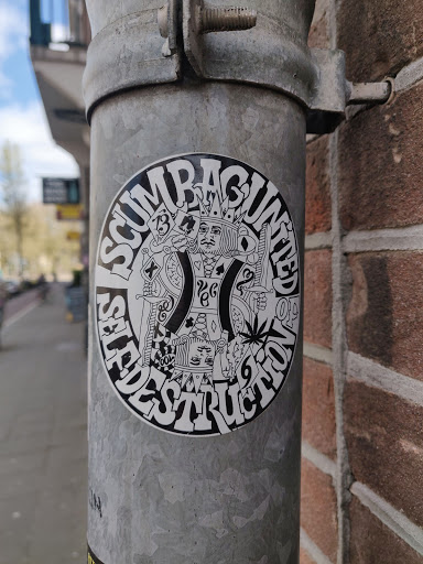 Street sticker ITEMIN OP