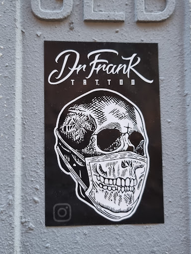 Street sticker Amsterdam Dr. T R T T O U Frank HYE