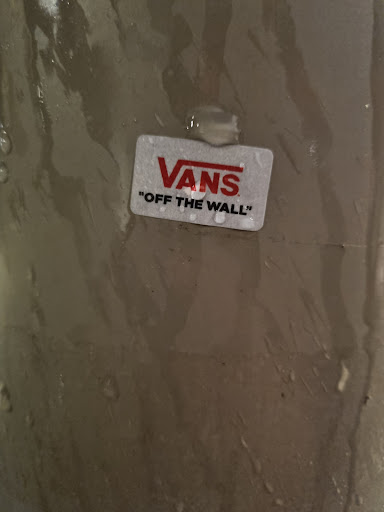 Street sticker VANS &quot;OFF THE WALL&quot;