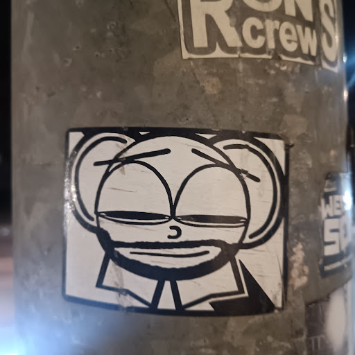 Street sticker Berlin LKcrewS WE S