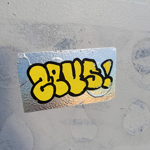 Street sticker SBUD!