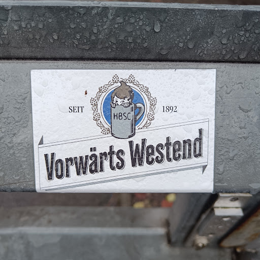 Street sticker SEIT 1892 H8SC Vorw&auml;rts Westend