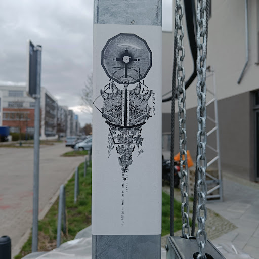 Street sticker bild Toli ist der Hensch dem Wenschen, 77404 @FRITZ_CRAUT