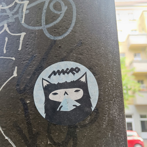 Street sticker Berlin my