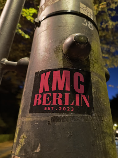 Street sticker 38 KMC BERLIN EST 2023