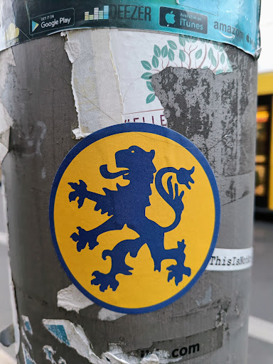 Street sticker Berlin GET ITON DEEZER Available on Google Play iTunes amazon NDCLOUD ThisIsNot com