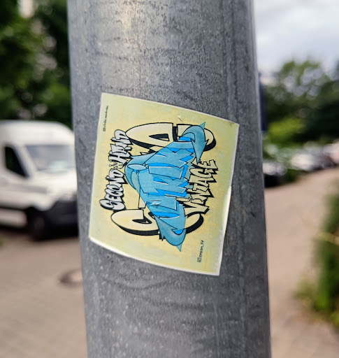 Street sticker Berlin Stake nandrobe SECOND HUP lorson.77 SAMPLE V