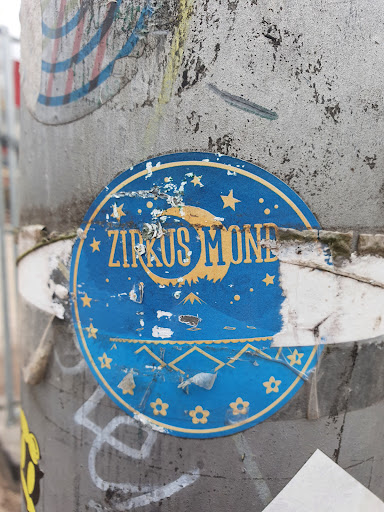 Street sticker ZIRKUS MONDE