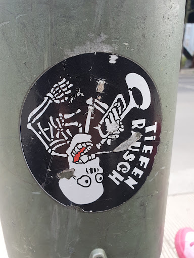 Street sticker TIEFEN