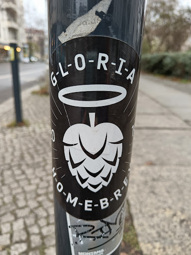 Street sticker G.L.O-R-I-A 0 MONTANA