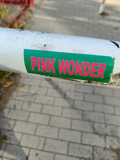 Street sticker Berlin PINK WONDER