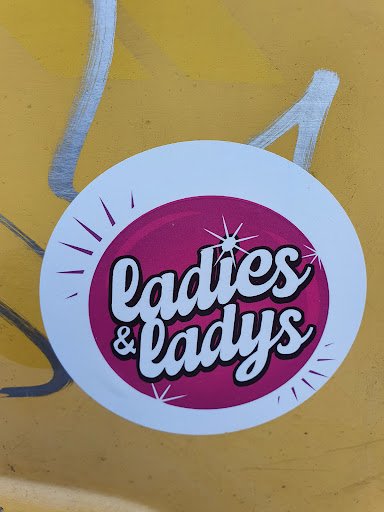 Street sticker Berlin ladies &amp; ladys