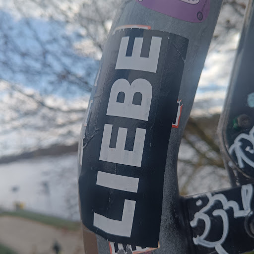 Street sticker LIEBE jochen