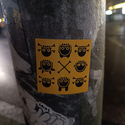 Street sticker Berlin LAIKS