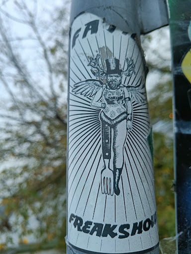 Street sticker Berlin FA FREAKSHOW