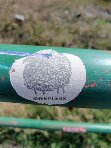 Street sticker SHEEPLESS