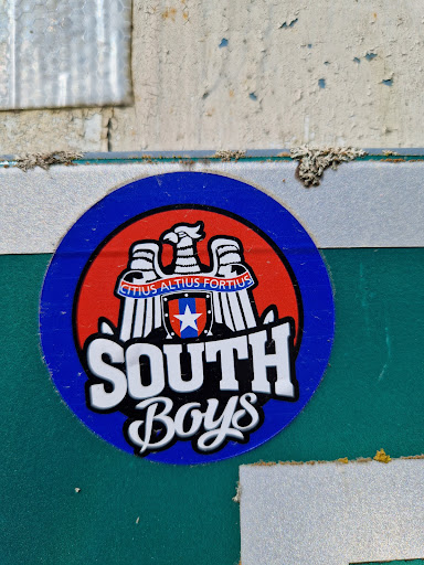 Street sticker CITIUS ALTIUS FORTIUS SOUTH Boys