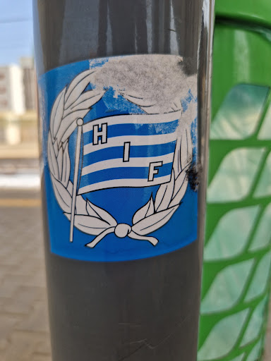 Street sticker H I F