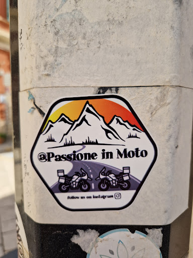 Street sticker Misc @Passione in Moto follow us on instagram 06