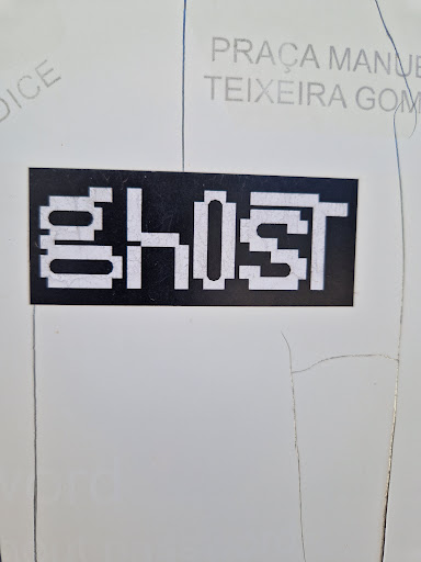 Street sticker Misc PRA&Ccedil;A MANU TEIXEIRA GOM ICE ghost