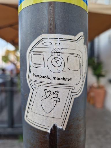 Street sticker Pierpaolo_marchitell