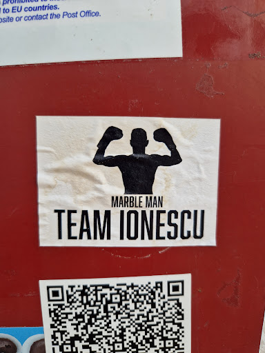 Street sticker Misc promotion - to EU countries. ssite or contact the Post Office. MARBLE MAN TEAM IONESCU