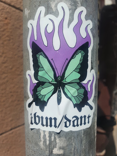 Street sticker ibun/dant