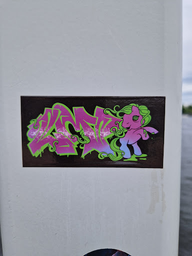 Street sticker Stockholm 