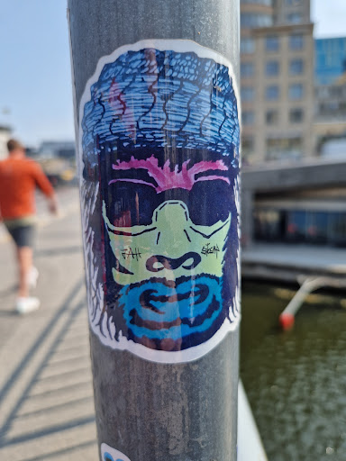 Street sticker 키우스