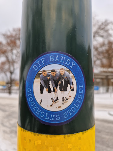 Street sticker DIF BANDY STOCKHOLMS